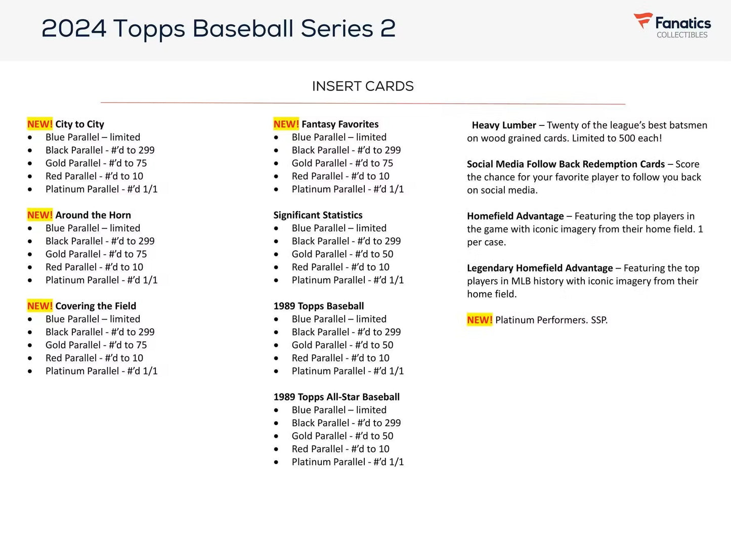 2024 Topps Series 2 Baseball 7 - Pack Blaster Box - Columbia Hobby - Sports Card Boxes - Toploaders - Card Savers