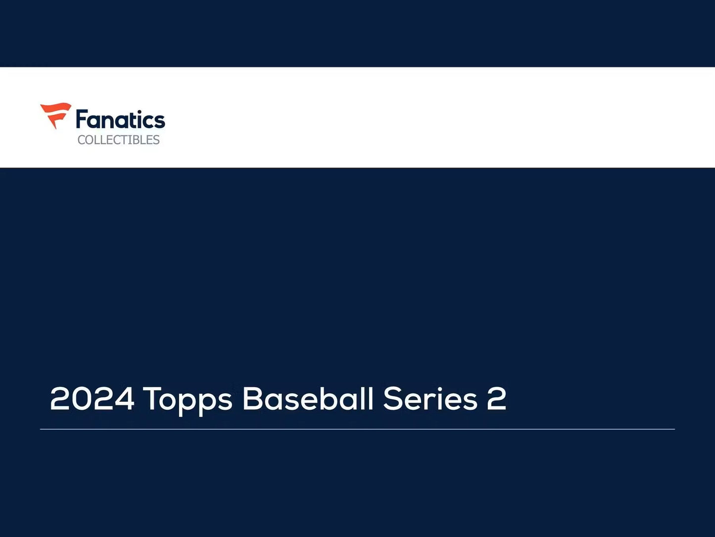 2024 Topps Series 2 Baseball 7 - Pack Blaster Box - Columbia Hobby - Sports Card Boxes - Toploaders - Card Savers