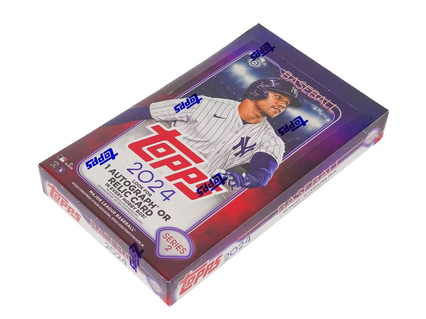 2024 Topps Series 2 Baseball Hobby Box - Columbia Hobby - Sports Card Boxes - Toploaders - Card Savers