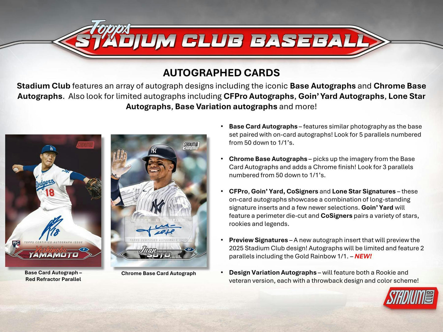 2024 Topps Stadium Club Baseball Hobby Box - Columbia Hobby - Sports Card Boxes - Toploaders - Card Savers