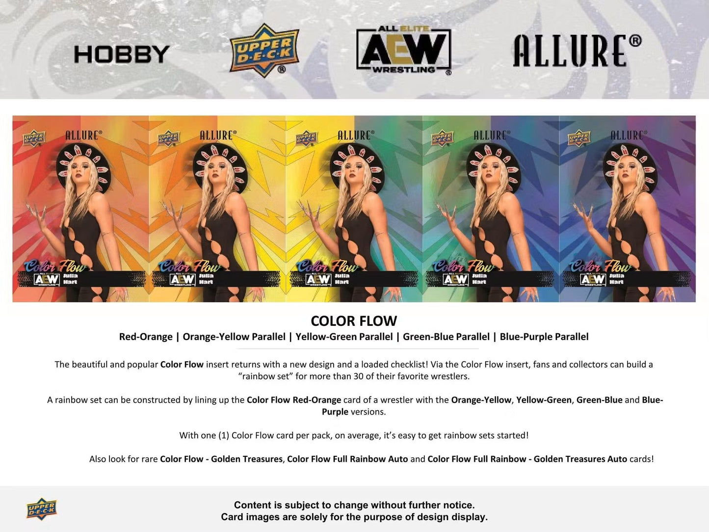 2024 Upper Deck AEW Allure Wrestling Hobby Box | Columbia Sports Cards - Columbia Hobby - Sports Card Boxes - Toploaders - Card Savers