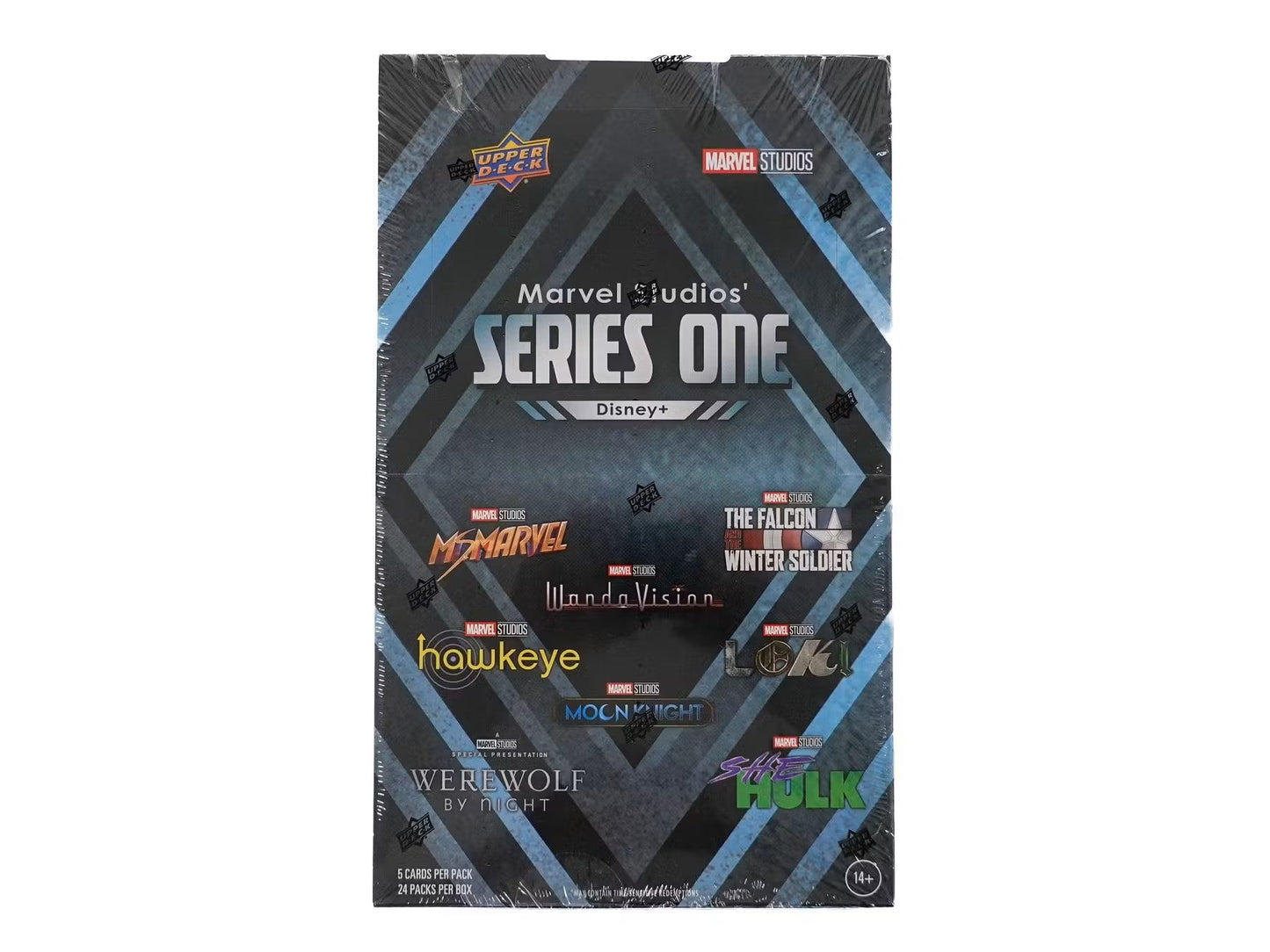 2024 Upper Deck Marvel Studios Series 1 Disney+ Hobby Box - Columbia Hobby - Sports Card Boxes - Toploaders - Card Savers