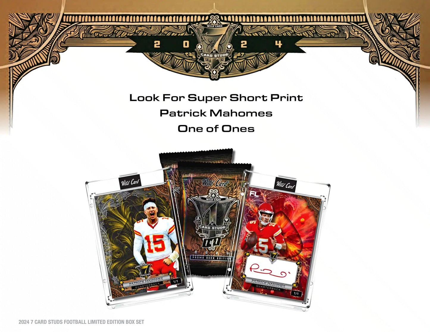 2024 Wild Card 7 Card Studs Metal All Quarterback Edition Football Hobby Box - Columbia Hobby - Sports Card Boxes - Toploaders - Card Savers