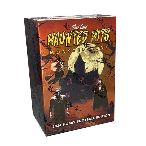 2024 Wild Card Haunted Hits Monster Hunt Football Hobby Box - Columbia Hobby - Sports Card Boxes - Toploaders - Card Savers