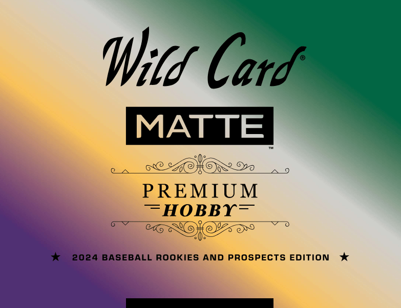 2024 Wild Card Matte Premium Baseball Hobby - Columbia Hobby - Sports Card Boxes - Toploaders - Card Savers