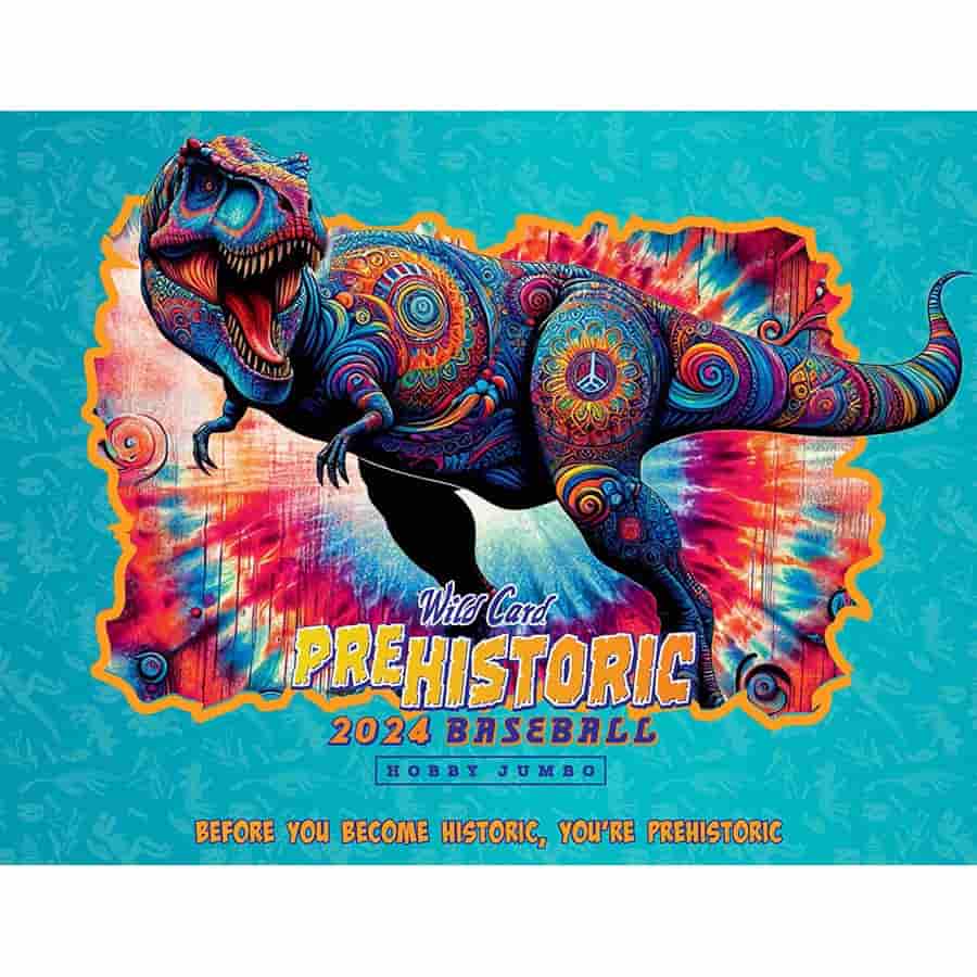 2024 Wild Card Pre-Historic Baseball Hobby Jumbo Box | Columbia