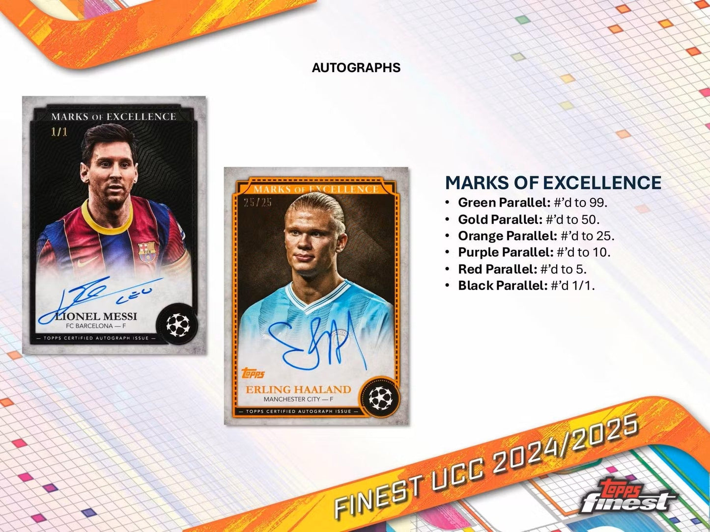 2024/25 Topps UEFA Club Competitions Finest Soccer Hobby Box - Columbia Hobby - Sports Card Boxes - Toploaders - Card Savers