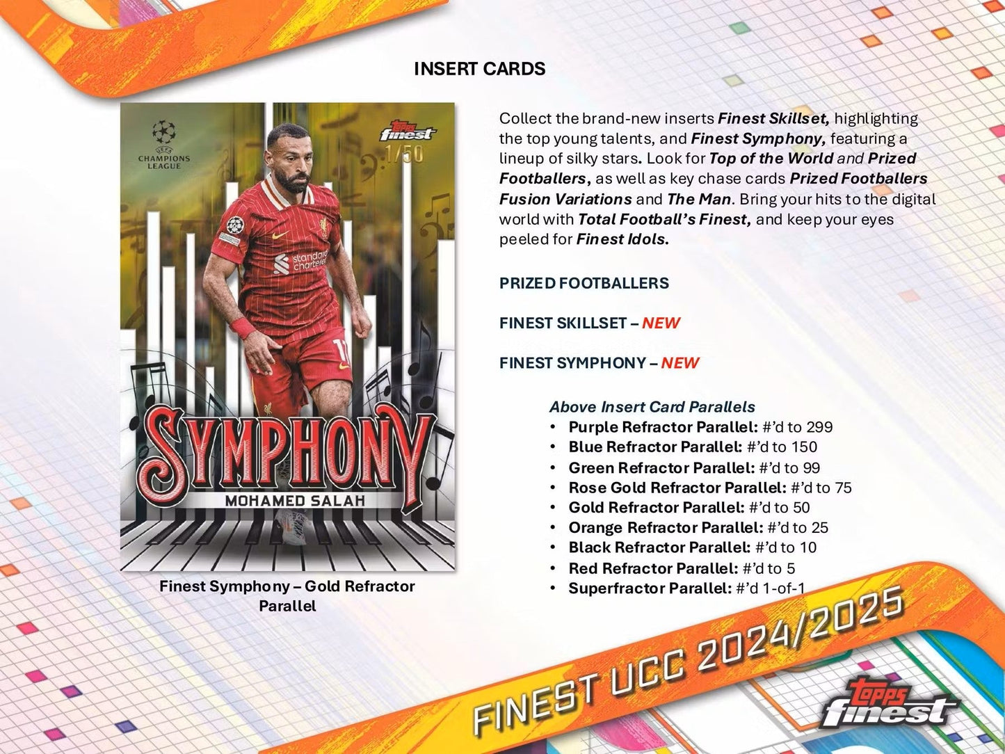2024/25 Topps UEFA Club Competitions Finest Soccer Hobby Box - Columbia Hobby - Sports Card Boxes - Toploaders - Card Savers