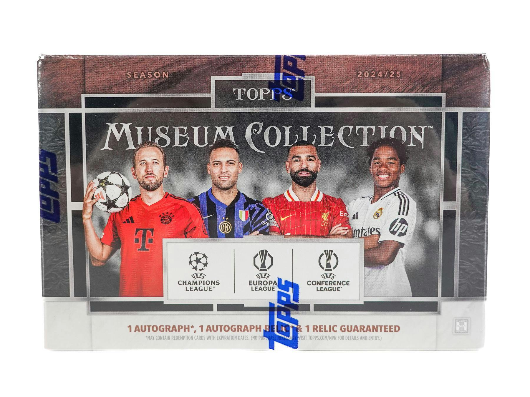 2024/25 Topps UEFA Museum Collection Soccer Hobby Box | Columbia