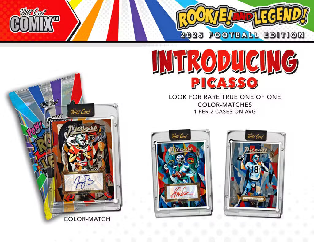 2025 Wild Card Comix Rookie & Legend Football Hobby | Columbia Sports Cards