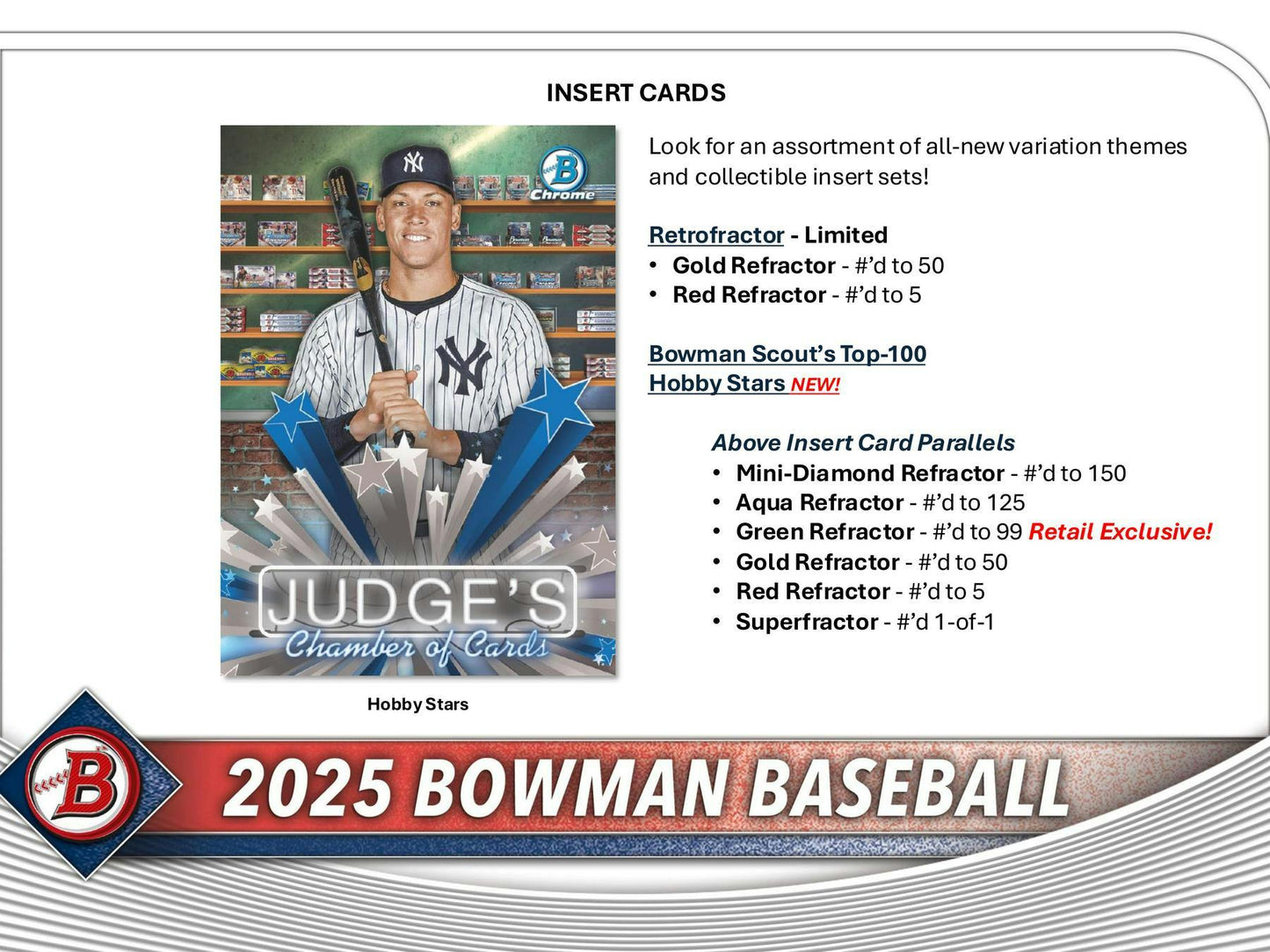 2025 Bowman Baseball 6 - Pack Blaster Box - Columbia Hobby - Sports Card Boxes - Toploaders - Card Savers