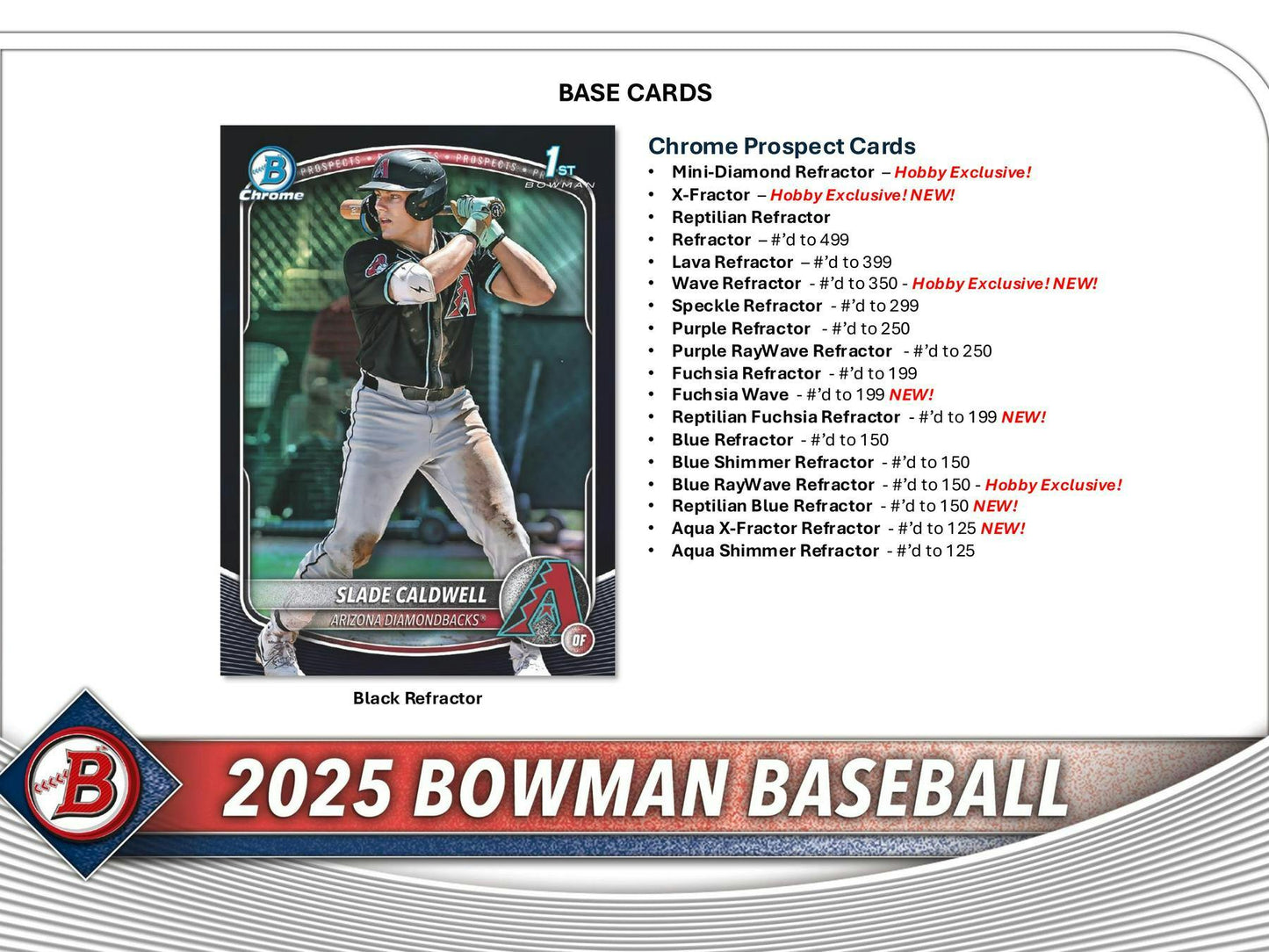 2025 Bowman Baseball Hobby Box - Columbia Hobby - Sports Card Boxes - Toploaders - Card Savers