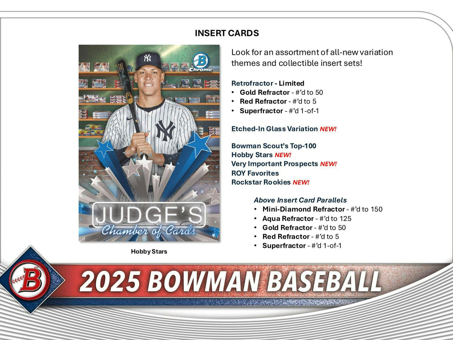 2025 Bowman Baseball Hobby Jumbo Box - Columbia Hobby - Sports Card Boxes - Toploaders - Card Savers