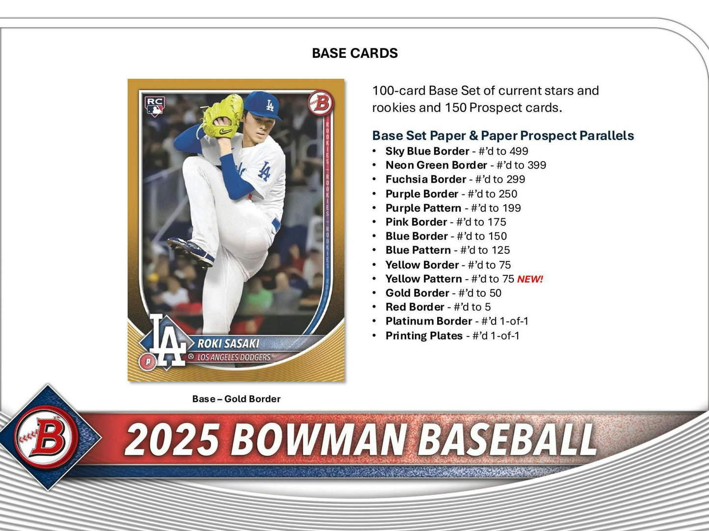 2025 Bowman Baseball Hobby Jumbo Box - Columbia Hobby - Sports Card Boxes - Toploaders - Card Savers