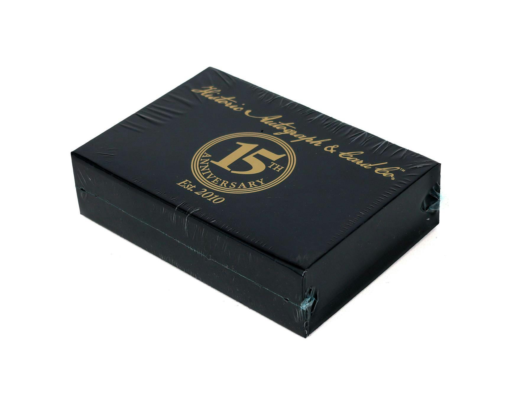 2025 Historic Autographs 15th Anniversary Hobby Box | Columbia Sports Cards - Columbia Hobby - Sports Card Boxes - Toploaders - Card Savers