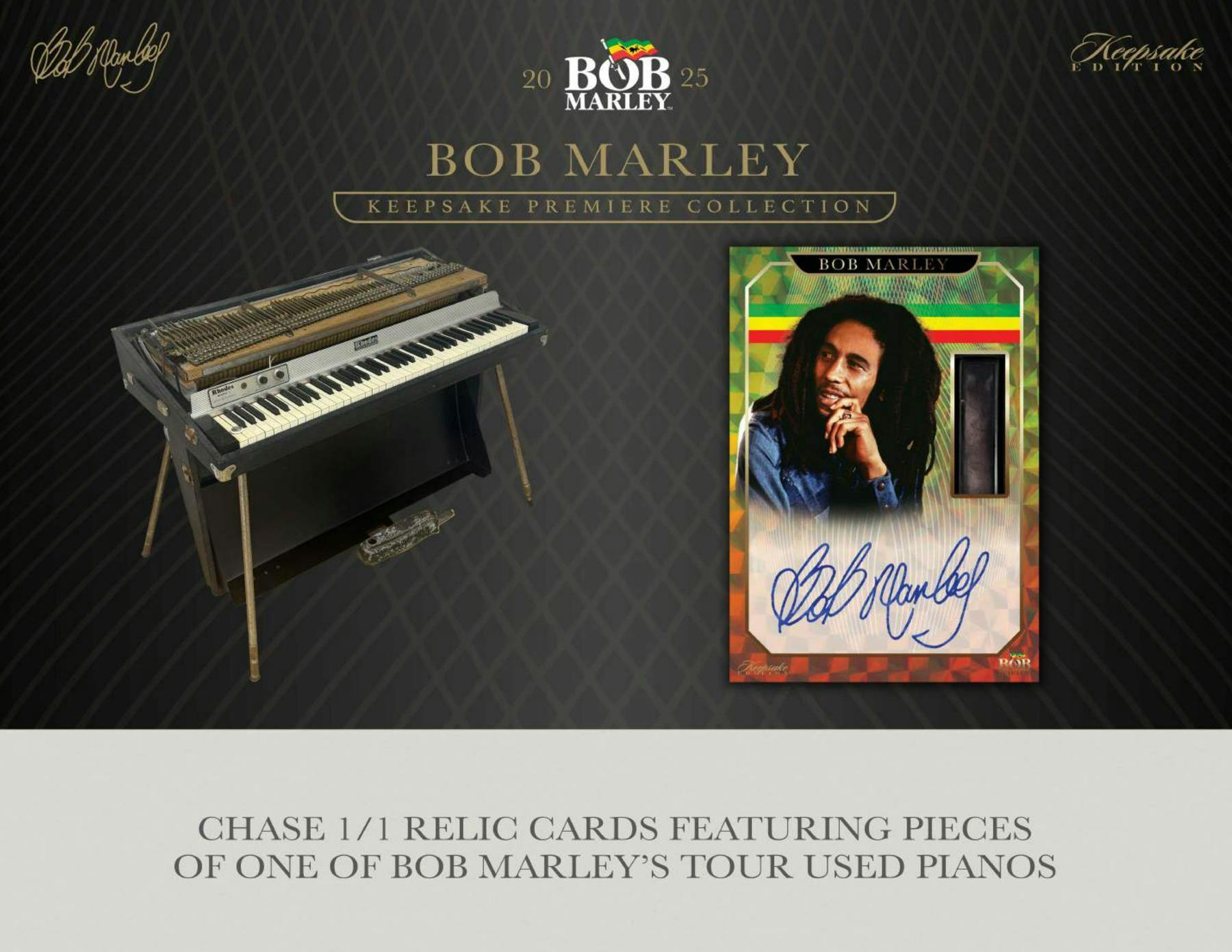 2025 Keepsake Bob Marley Collection Hobby Box | Columbia Sports Cards - Columbia Hobby - Sports Card Boxes - Toploaders - Card Savers