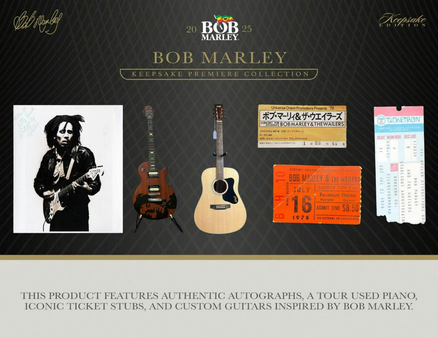 2025 Keepsake Bob Marley Collection Hobby Box | Columbia Sports Cards - Columbia Hobby - Sports Card Boxes - Toploaders - Card Savers