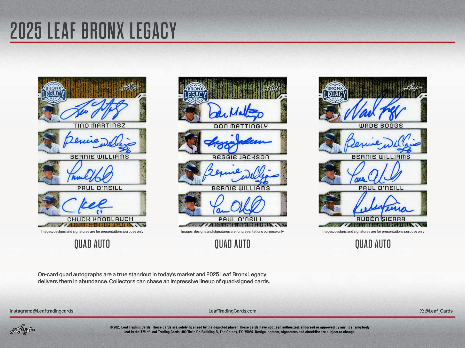 2025 Leaf Bronx Legacy Baseball Hobby Box | Columbia Sports Cards - Columbia Hobby - Sports Card Boxes - Toploaders - Card Savers