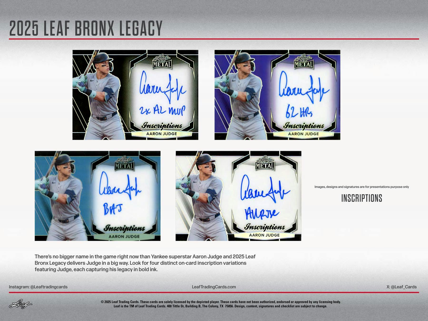 2025 Leaf Bronx Legacy Baseball Hobby Box | Columbia Sports Cards - Columbia Hobby - Sports Card Boxes - Toploaders - Card Savers