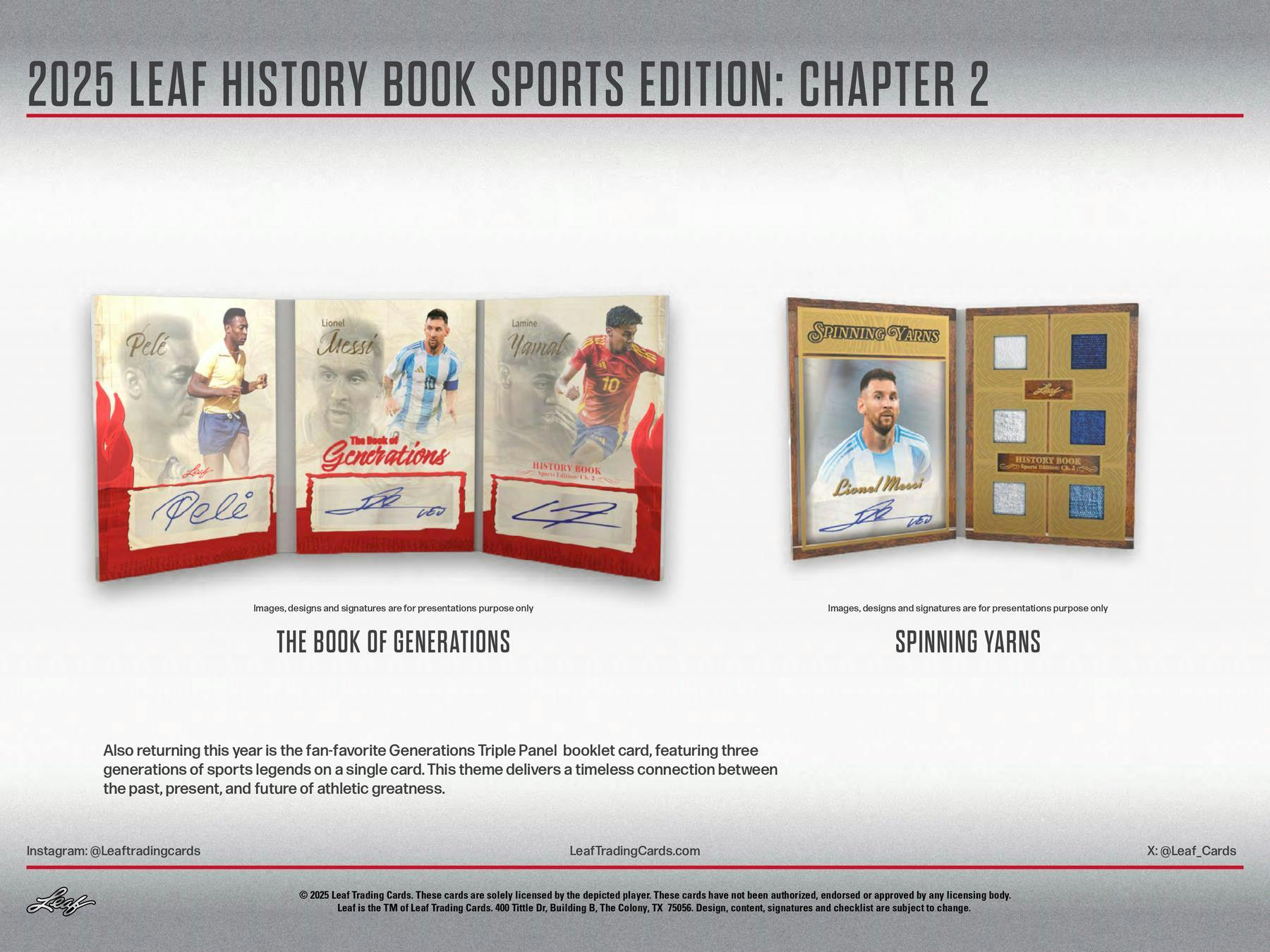2025 Leaf History Book Sports Edition: Chapter 2 Hobby Box | Columbia Sports Cards - Columbia Hobby - Sports Card Boxes - Toploaders - Card Savers