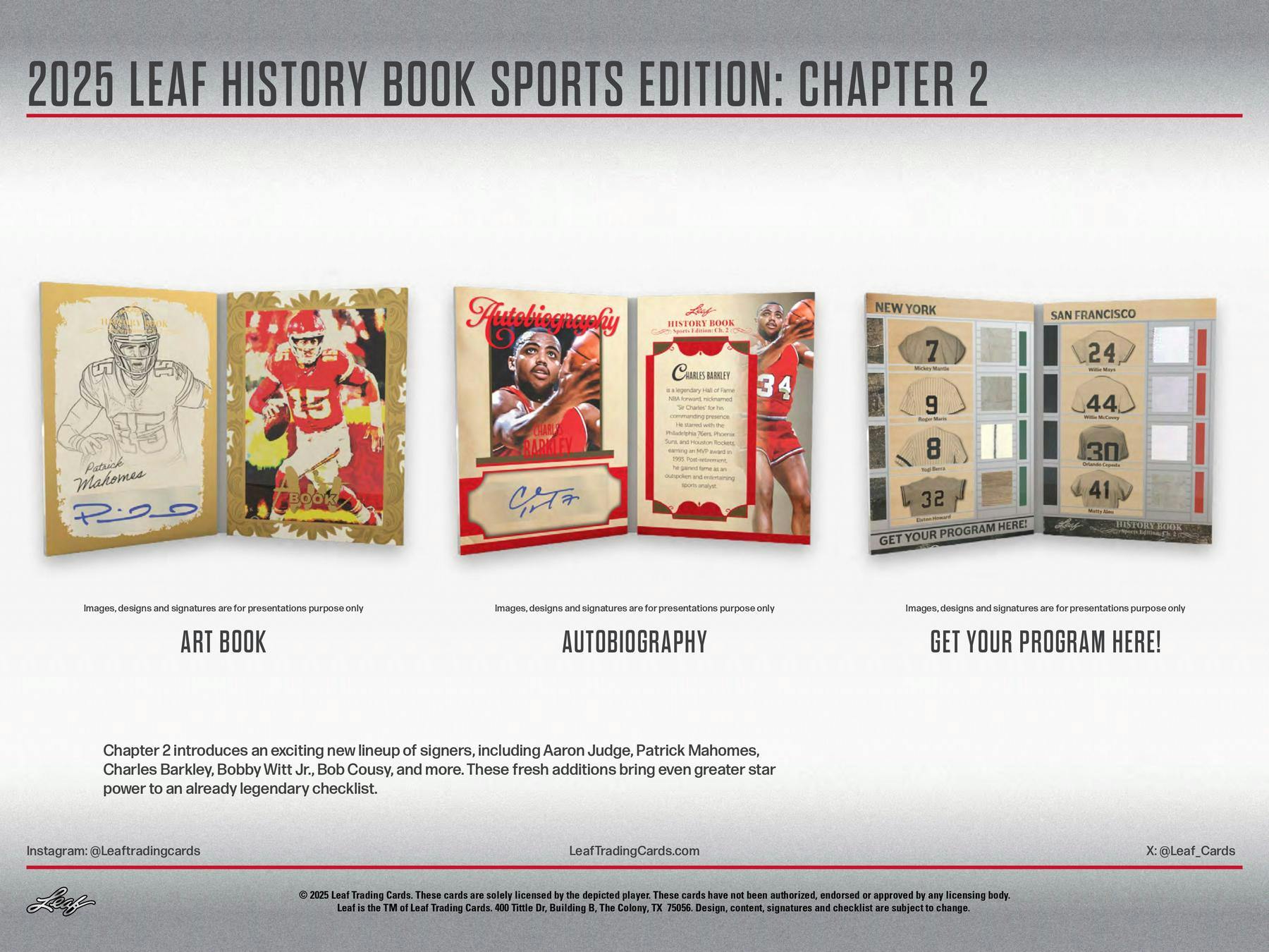 2025 Leaf History Book Sports Edition: Chapter 2 Hobby Box | Columbia Sports Cards - Columbia Hobby - Sports Card Boxes - Toploaders - Card Savers