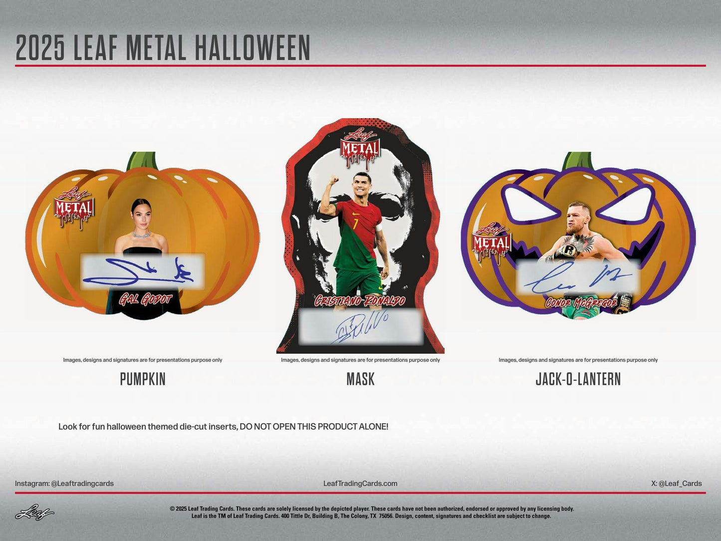 2025 Leaf Metal Halloween Hobby Box | Columbia Sports Cards - Columbia Hobby - Sports Card Boxes - Toploaders - Card Savers