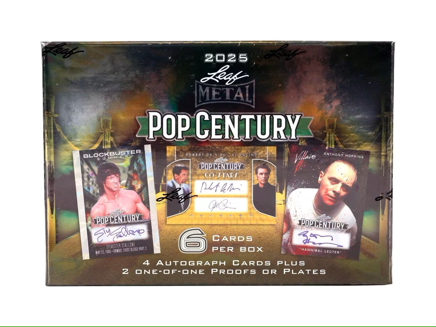 2025 Leaf Metal Pop Century Hobby Box - Columbia Hobby - Sports Card Boxes - Toploaders - Card Savers