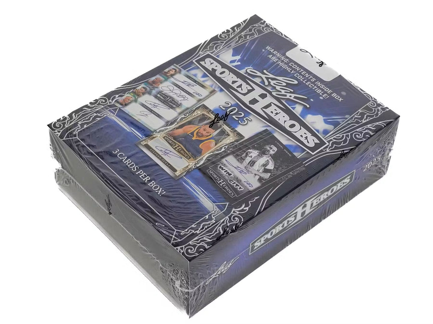 2025 Leaf Metal Sports Heroes Hobby Box - Columbia Hobby - Sports Card Boxes - Toploaders - Card Savers