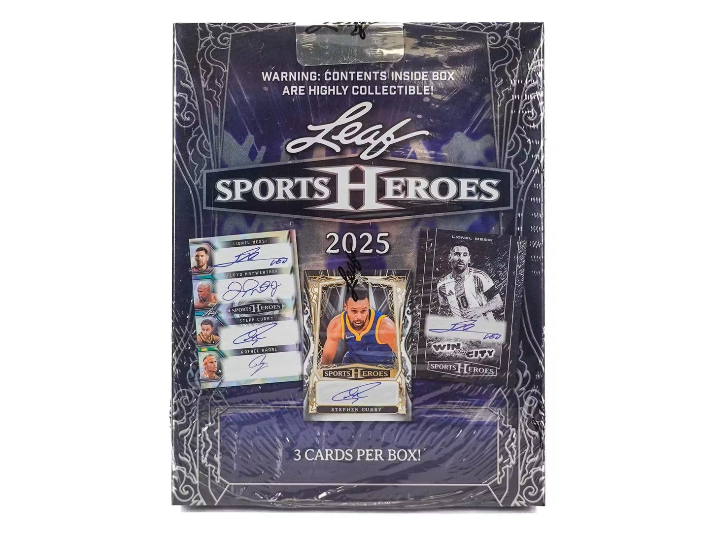 2025 Leaf Metal Sports Heroes Hobby Box - Columbia Hobby - Sports Card Boxes - Toploaders - Card Savers