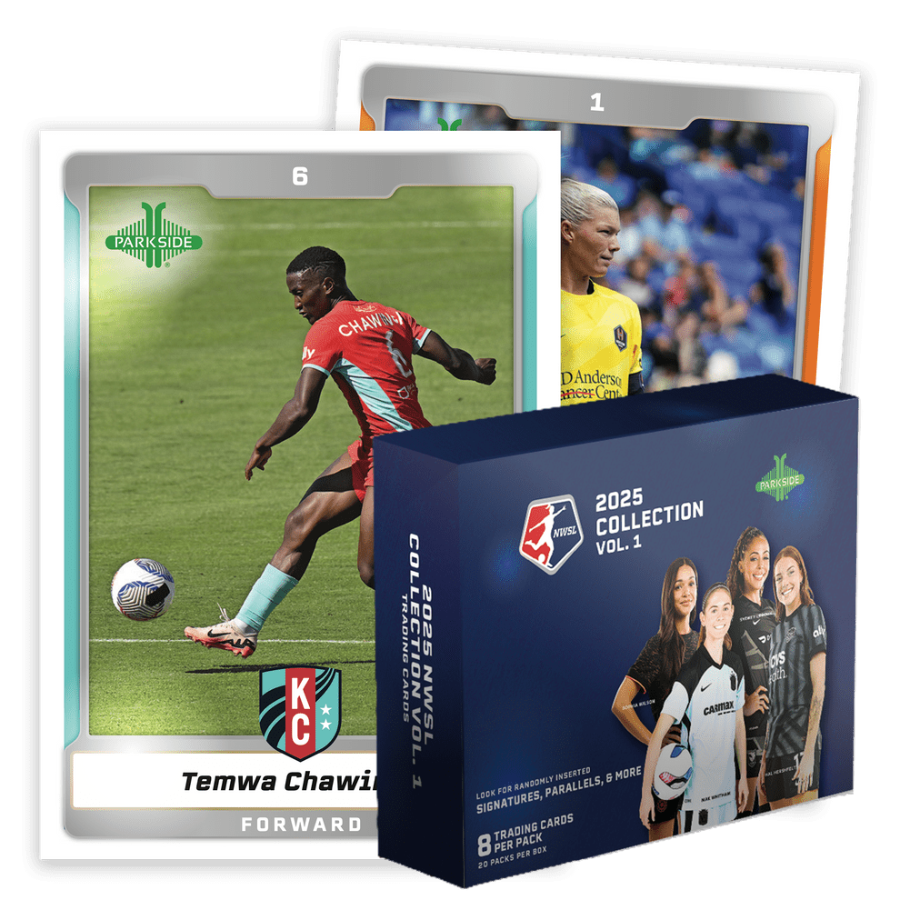 2025 NWSL Soccer Collection Vol. 1 Hobby Box | Columbia Sports Cards & More - Columbia Hobby - Sports Card Boxes - Toploaders - Card Savers