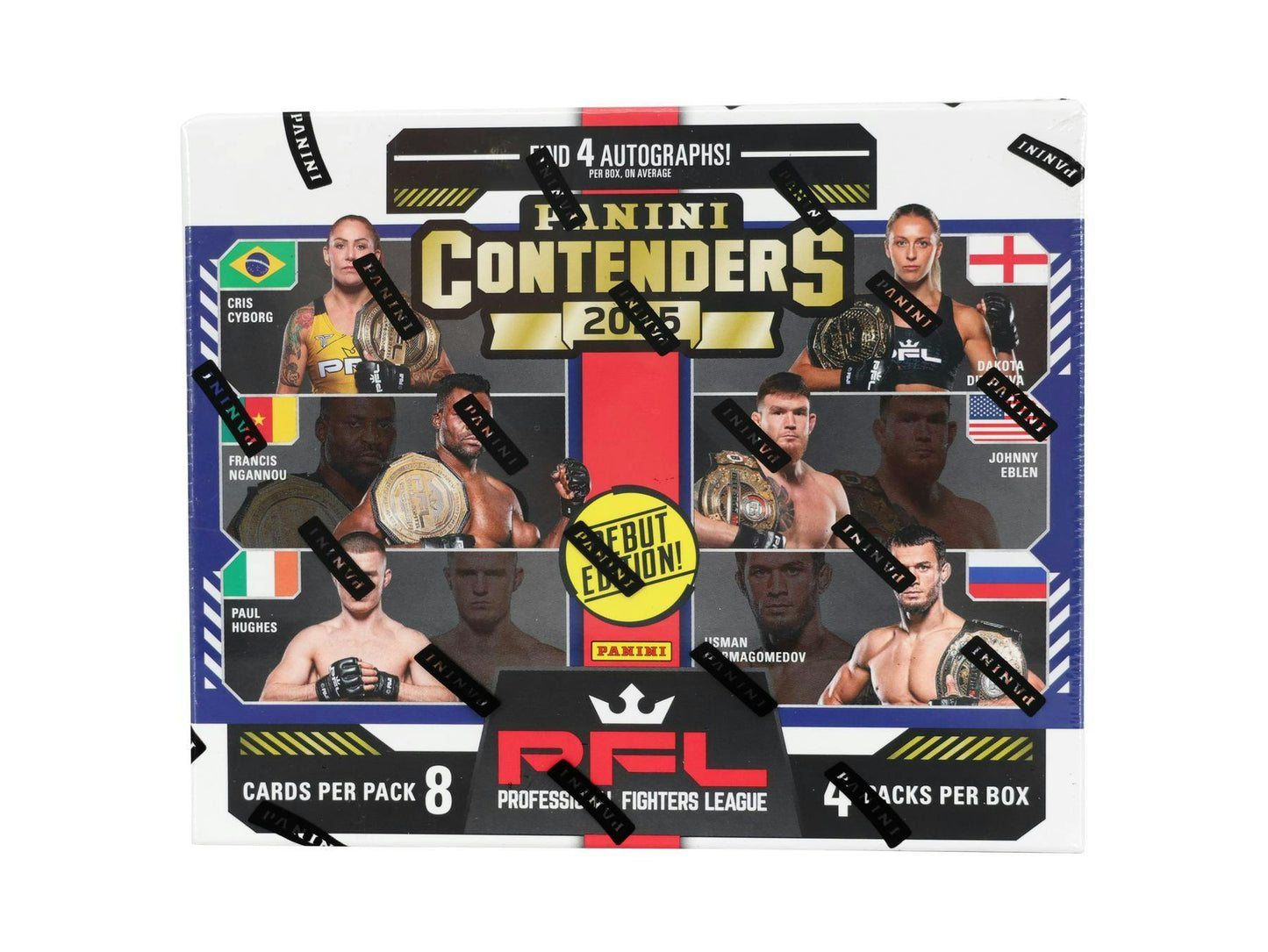 2025 Panini Contenders Professional Fighters League PFL Hobby Box | Columbia Sports Cards & More - Columbia Hobby - Sports Card Boxes - Toploaders - Card Savers