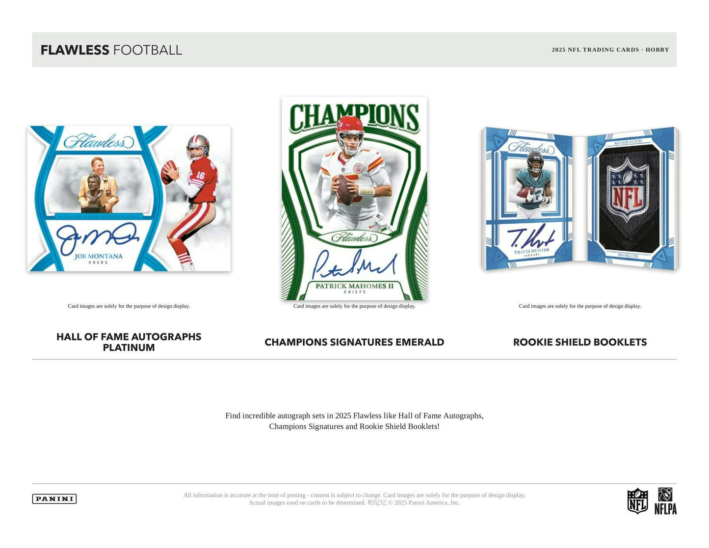 2025 Panini Flawless Football Hobby Box - Columbia Hobby - Sports Card Boxes - Toploaders - Card Savers