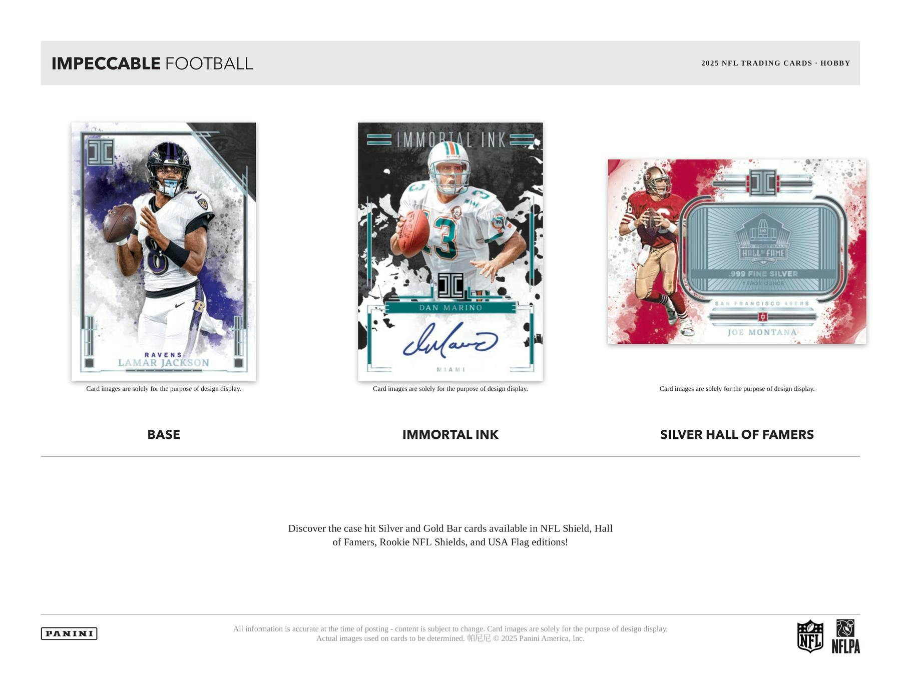 2025 Panini Impeccable Football Hobby Box | Columbia Sports Cards - Columbia Hobby - Sports Card Boxes - Toploaders - Card Savers