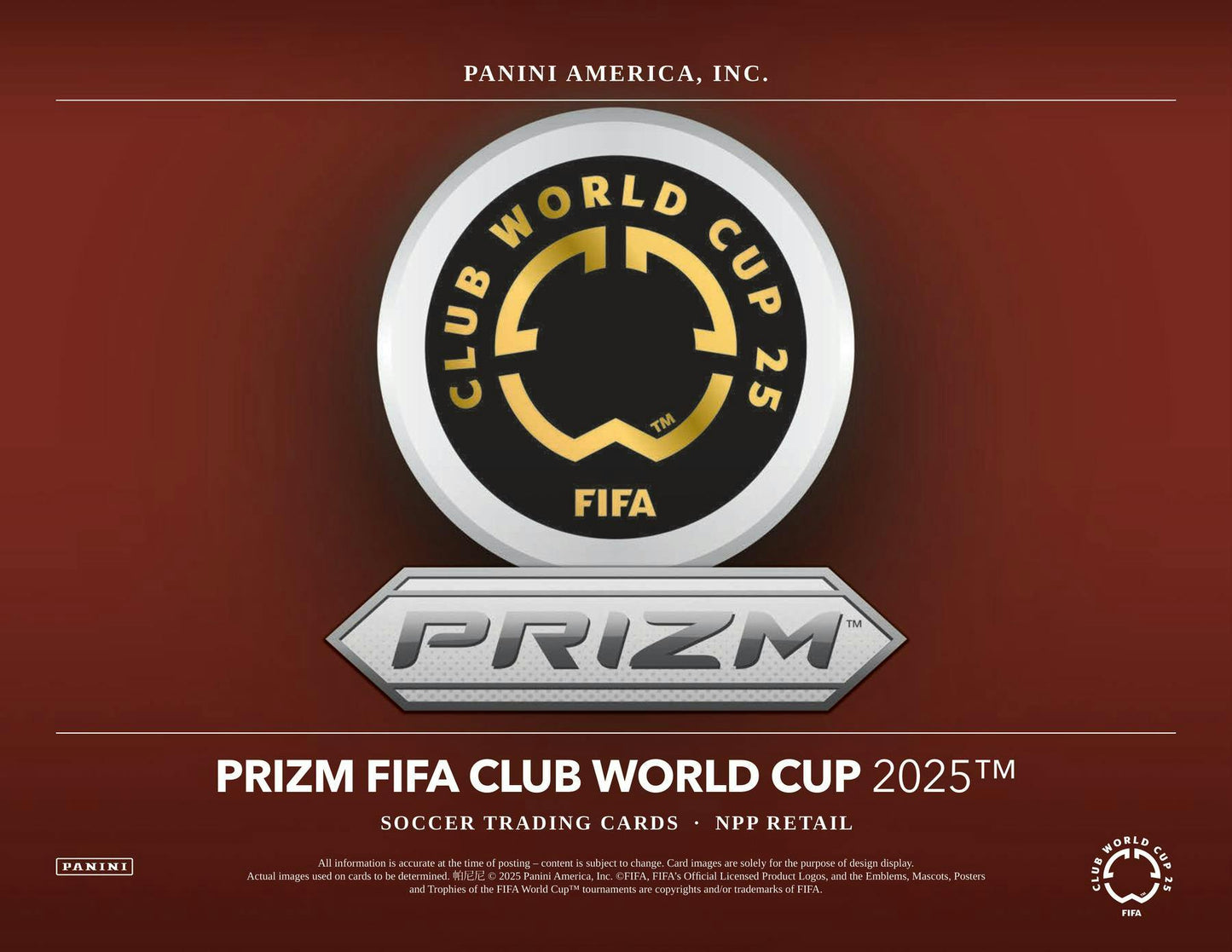 2025 Panini Prizm FIFA Club World Cup Soccer Mega Box | Columbia Sports Cards - Columbia Hobby - Sports Card Boxes - Toploaders - Card Savers