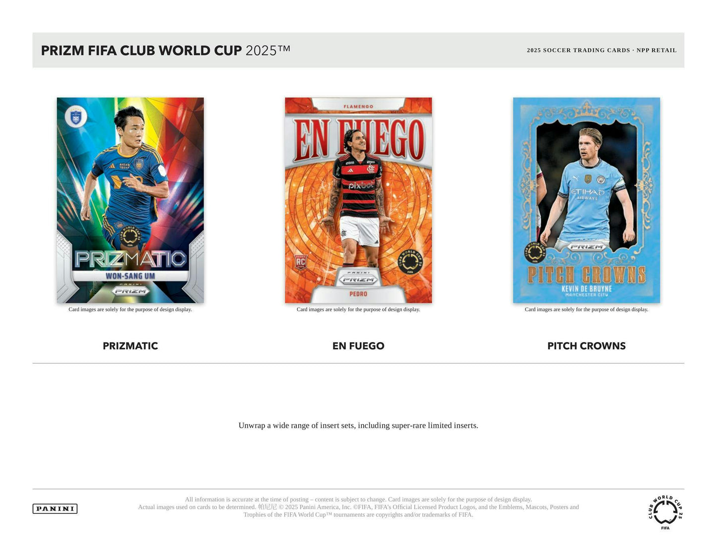 2025 Panini Prizm FIFA Club World Cup Soccer Mega Box | Columbia Sports Cards - Columbia Hobby - Sports Card Boxes - Toploaders - Card Savers