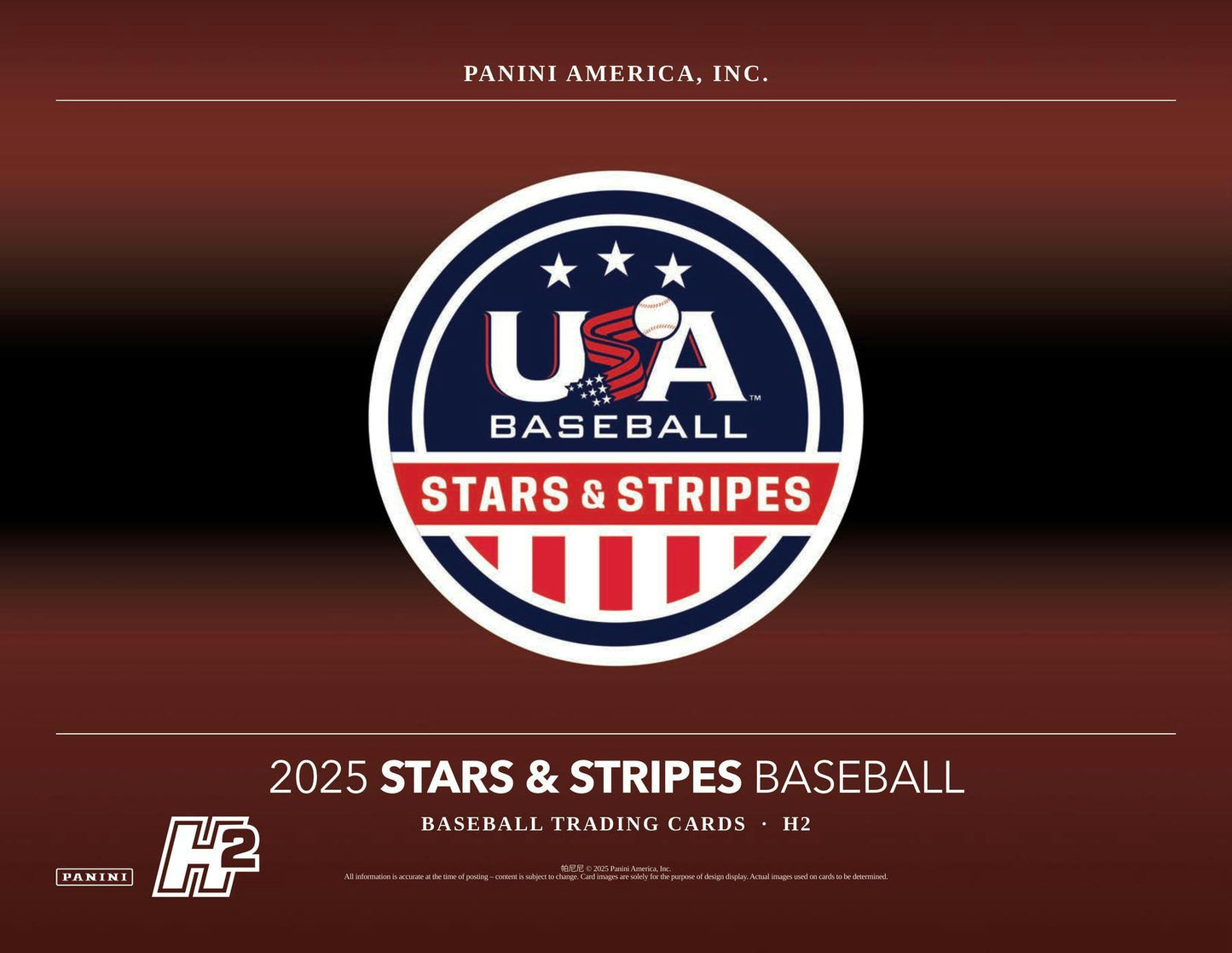 2025 Panini USA Stars & Stripes Baseball H2 Box - Columbia Hobby - Sports Card Boxes - Toploaders - Card Savers