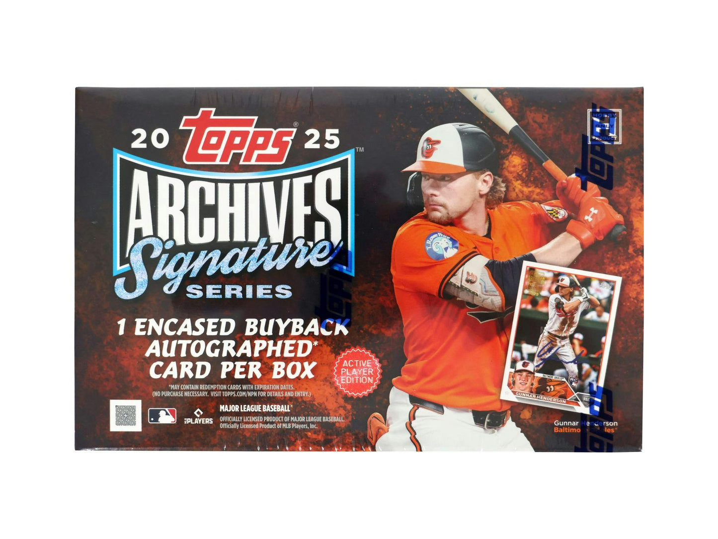 2025 Topps Archives Signature Series Baseball Hobby Box | Columbia Sports Cards - Columbia Hobby - Sports Card Boxes - Toploaders - Card Savers