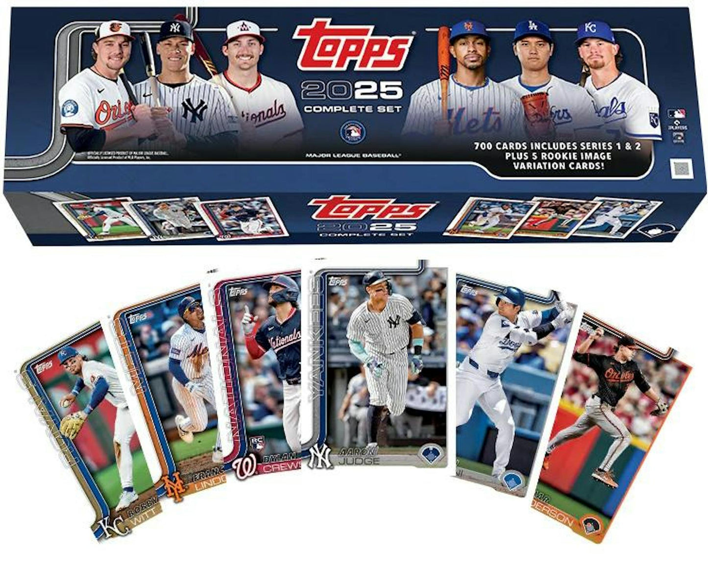 2025 Topps Baseball Factory Complete Set (Retail) | Columbia Sports Cards - Columbia Hobby - Sports Card Boxes - Toploaders - Card Savers
