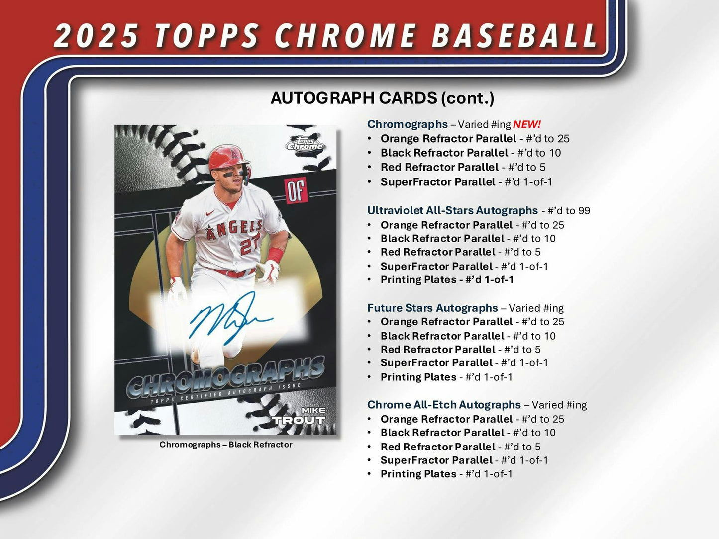 2025 Topps Chrome Baseball Hobby Box - Columbia Hobby - Sports Card Boxes - Toploaders - Card Savers