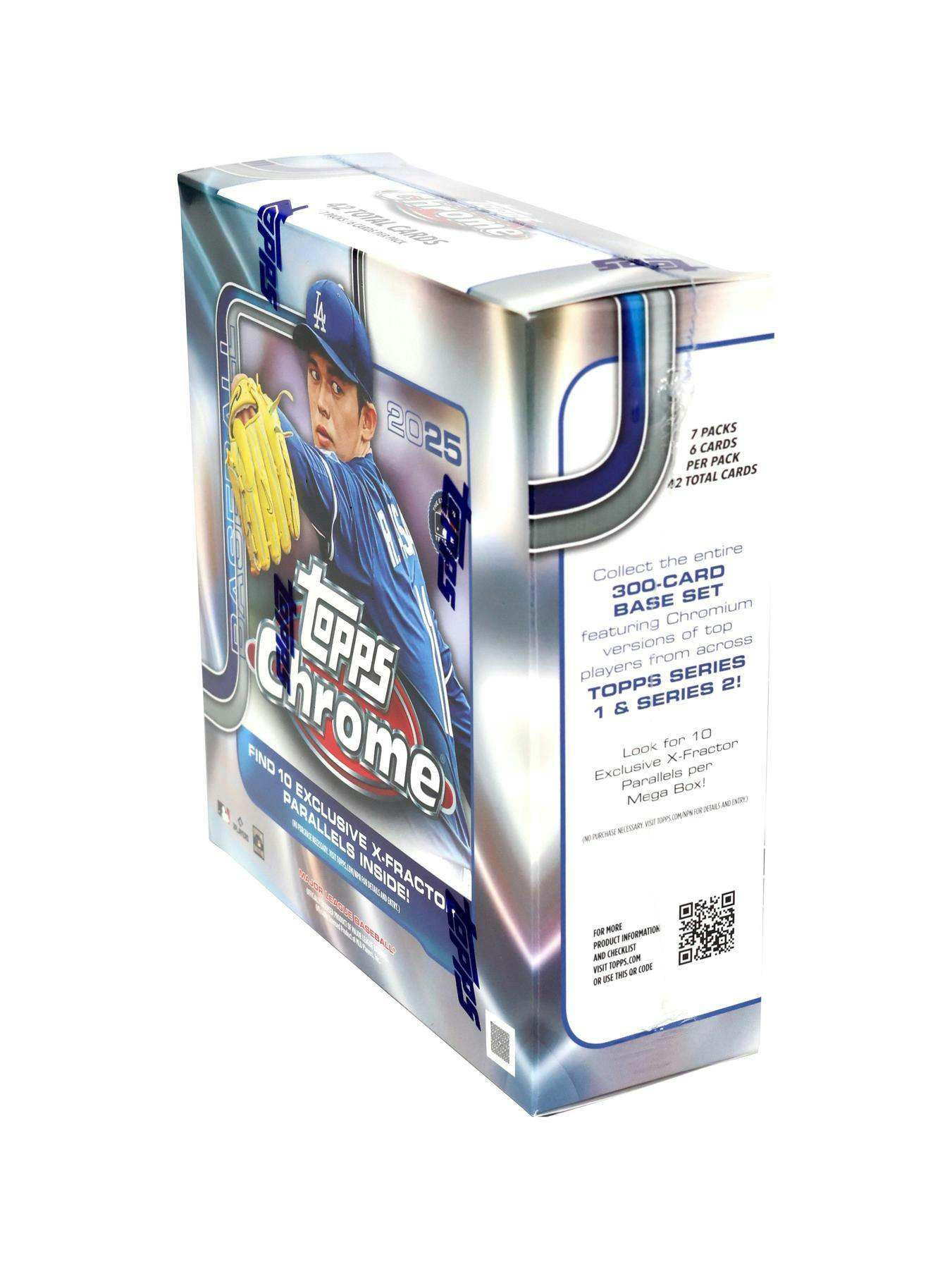 2025 Topps Chrome Baseball Mega Box | Columbia Sports Cards - Columbia Hobby - Sports Card Boxes - Toploaders - Card Savers