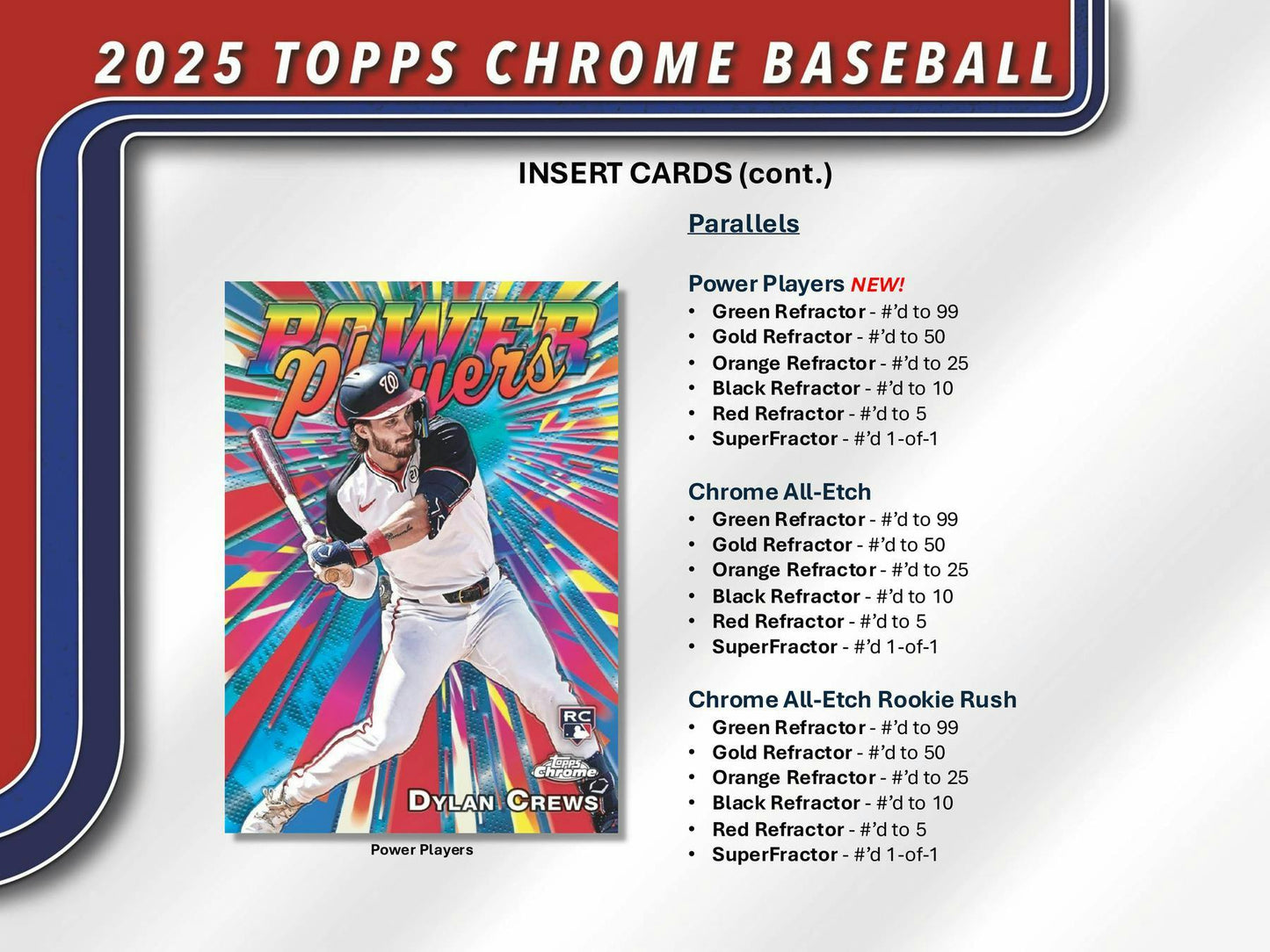2025 Topps Chrome Baseball Mega Box | Columbia Sports Cards - Columbia Hobby - Sports Card Boxes - Toploaders - Card Savers
