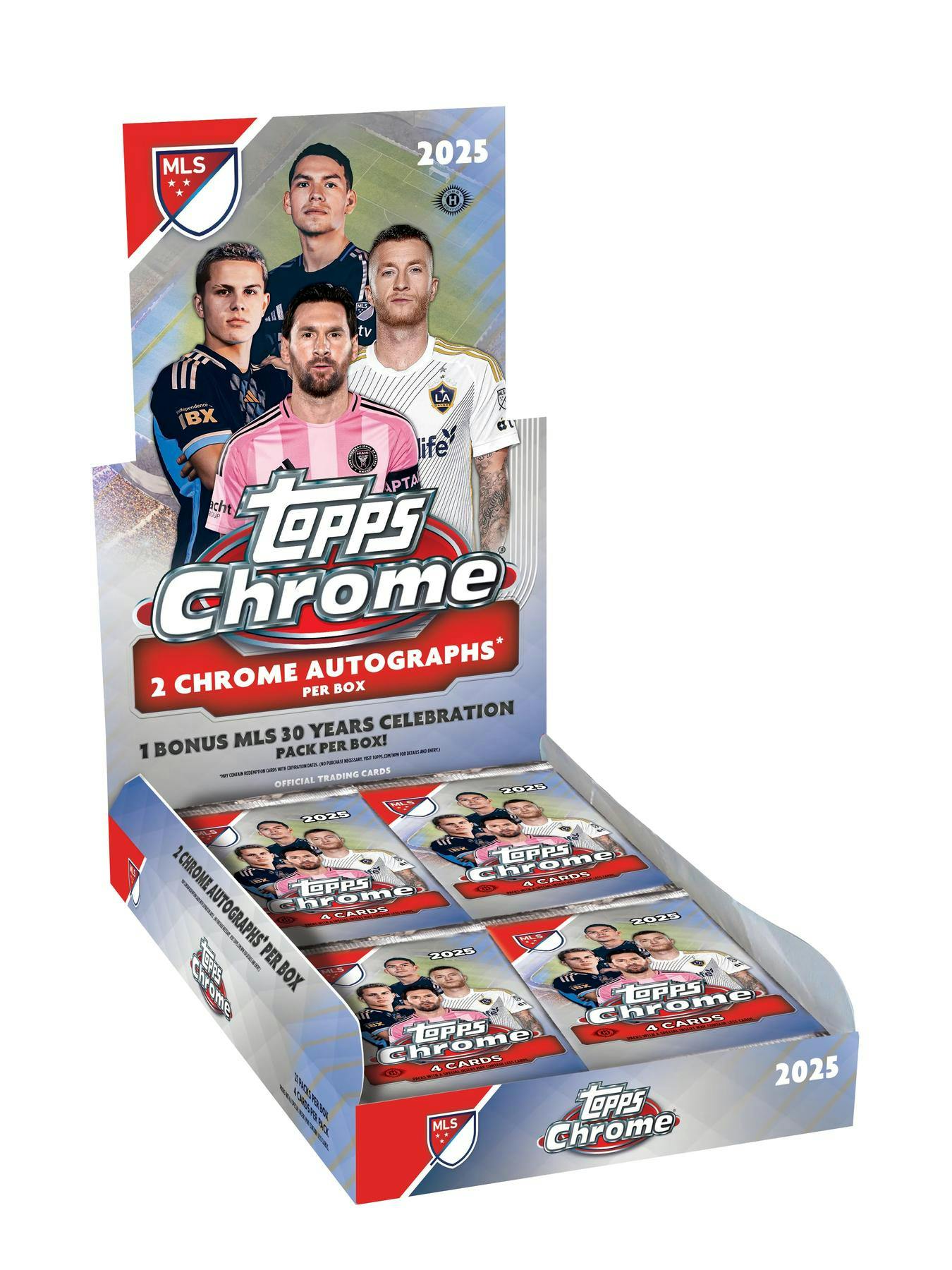 2025 Topps Chrome MLS Hobby Box | Columbia Sports Cards – Columbia