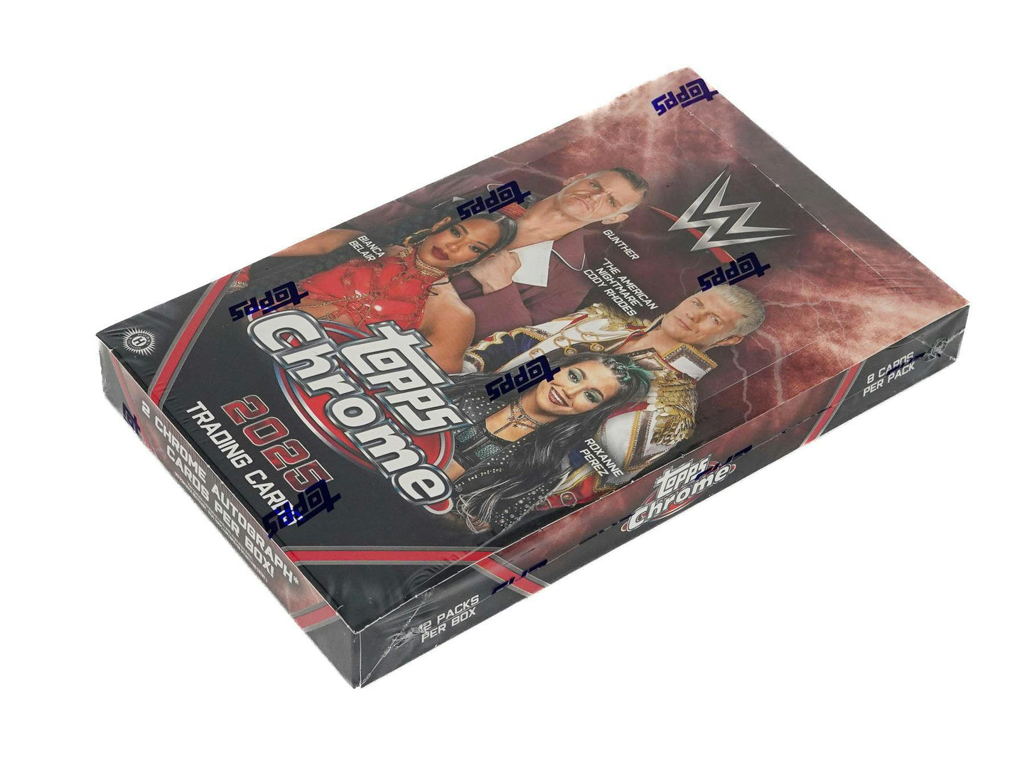 2025 Topps Chrome WWE Wrestling Hobby Box - Columbia Hobby - Sports Card Boxes - Toploaders - Card Savers