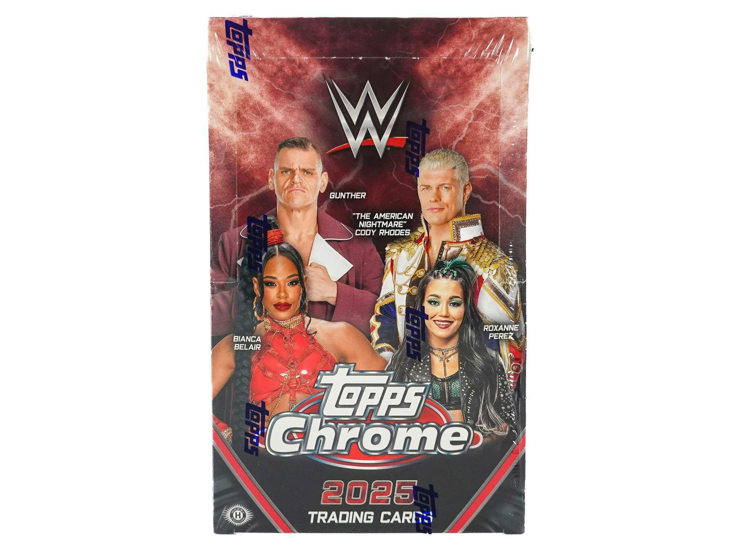 2025 Topps Chrome WWE Wrestling Hobby Box - Columbia Hobby - Sports Card Boxes - Toploaders - Card Savers