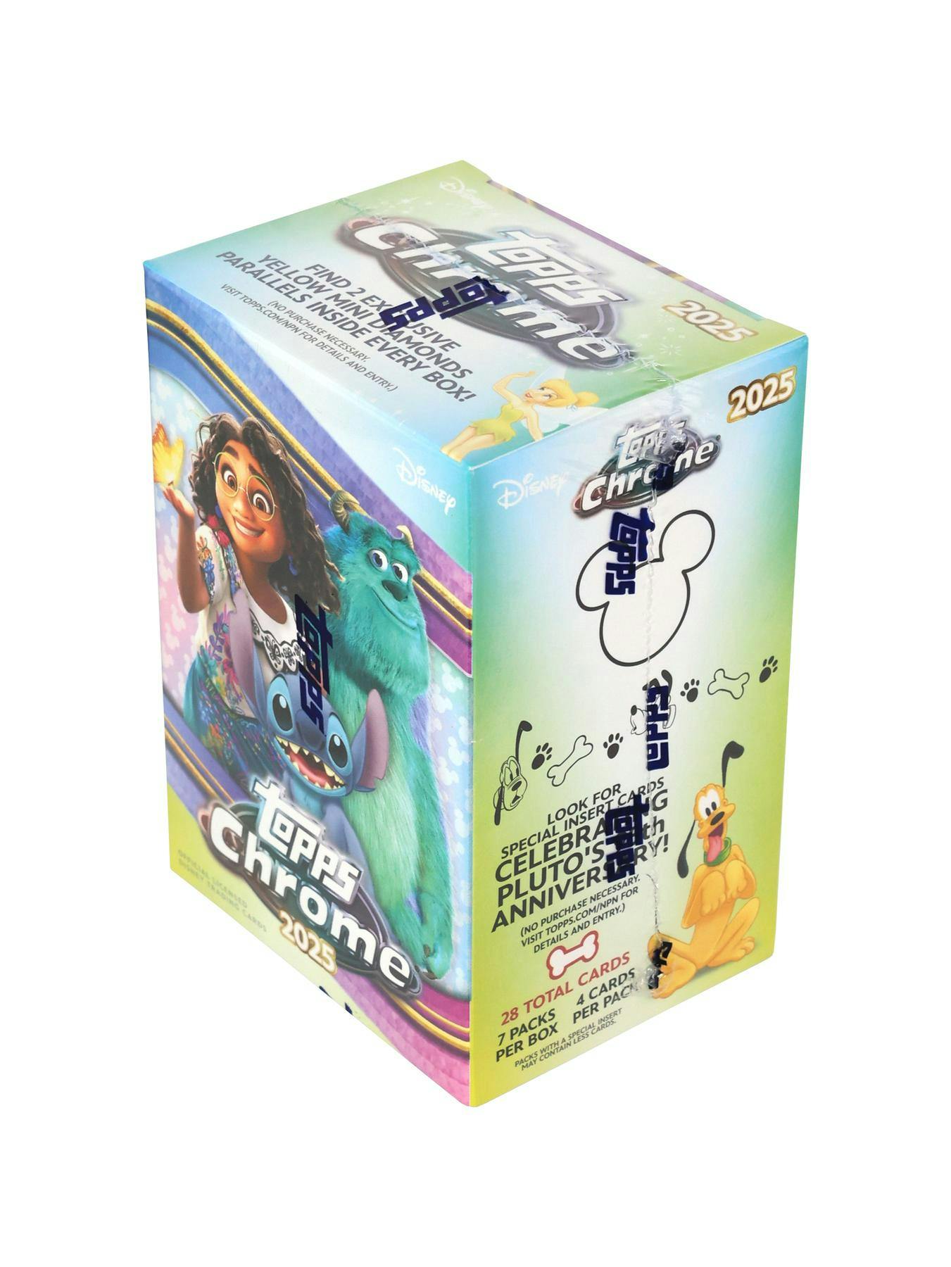topps chrome disney booster box 2025 7-Pack Blaster Accent Color:Veil Purple freedom plus much more (Aa) Yugioh Elemental Mistress