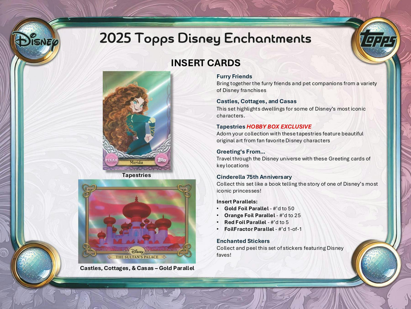 2025 Topps Disney Wonder Hobby Box | Columbia Sports Cards - Columbia Hobby - Sports Card Boxes - Toploaders - Card Savers