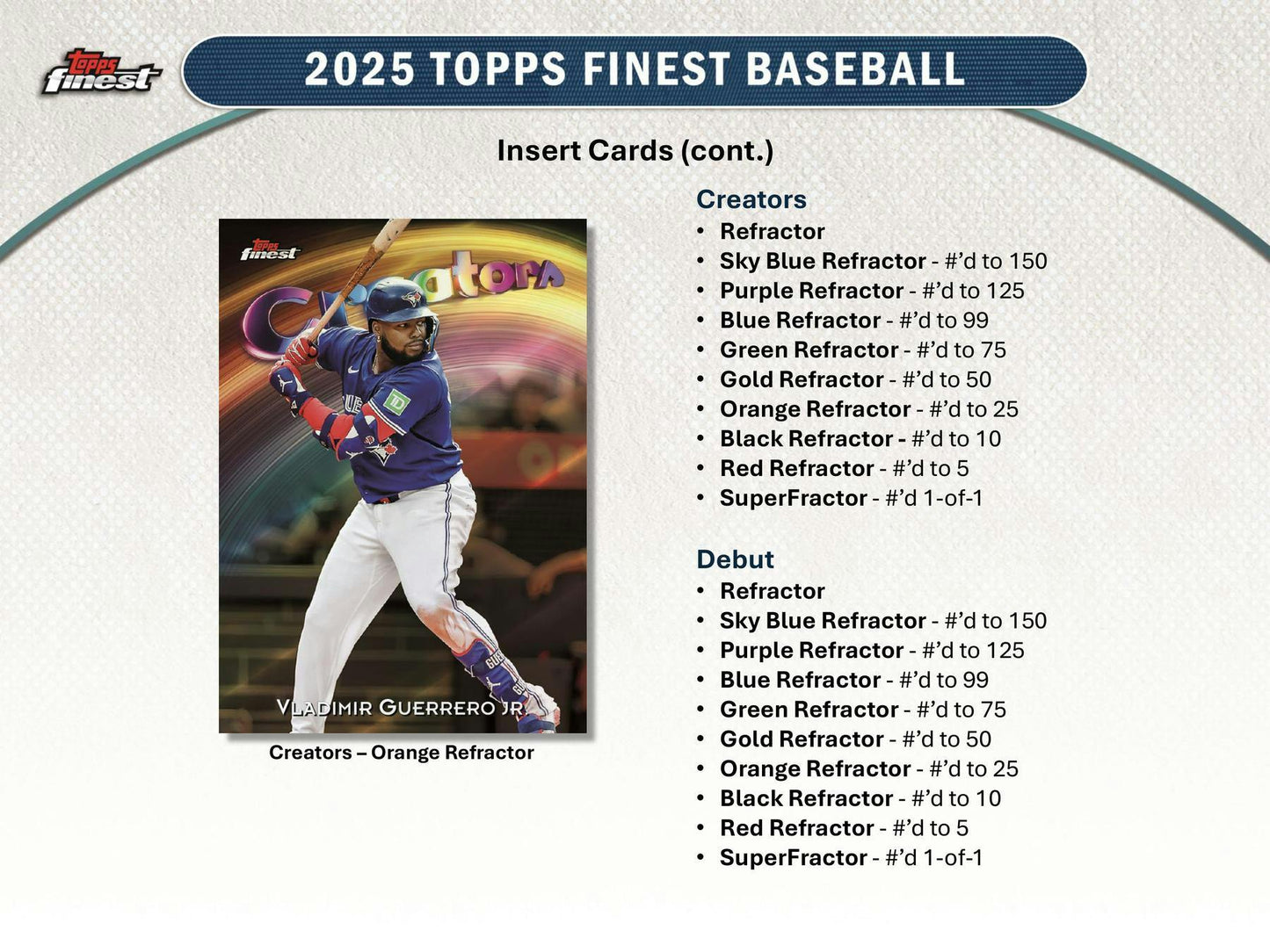 2025 Topps Finest Baseball Hobby Box | Columbia Sports Cards - Columbia Hobby - Sports Card Boxes - Toploaders - Card Savers