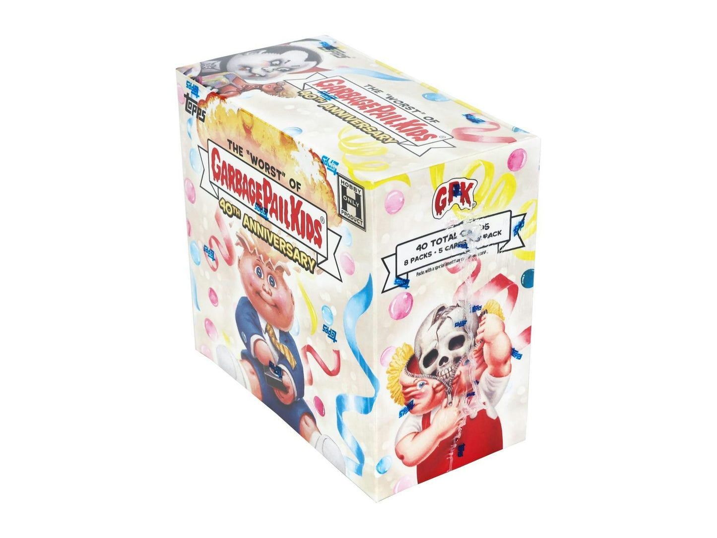 2025 Topps Garbage Pail Kids Worst of GPK 40th Anniversary Edition Hobby Box – Columbia Sports Cards & More - Columbia Hobby - Sports Card Boxes - Toploaders - Card Savers