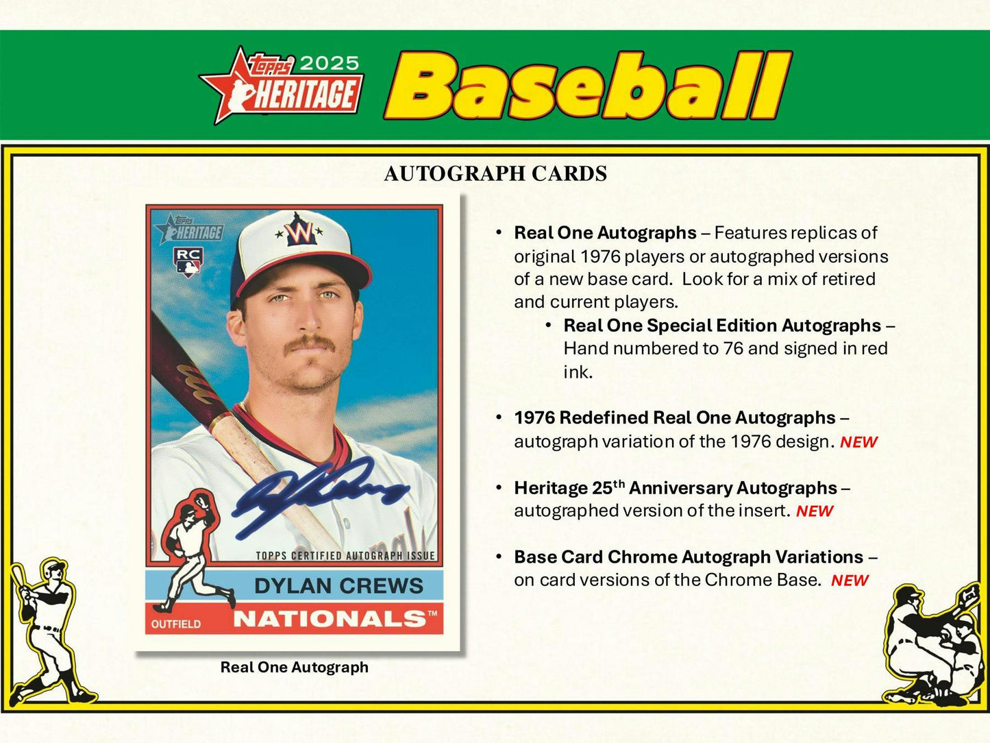 2025 Topps Heritage Baseball 8 - Pack Blaster Box - Columbia Hobby - Sports Card Boxes - Toploaders - Card Savers