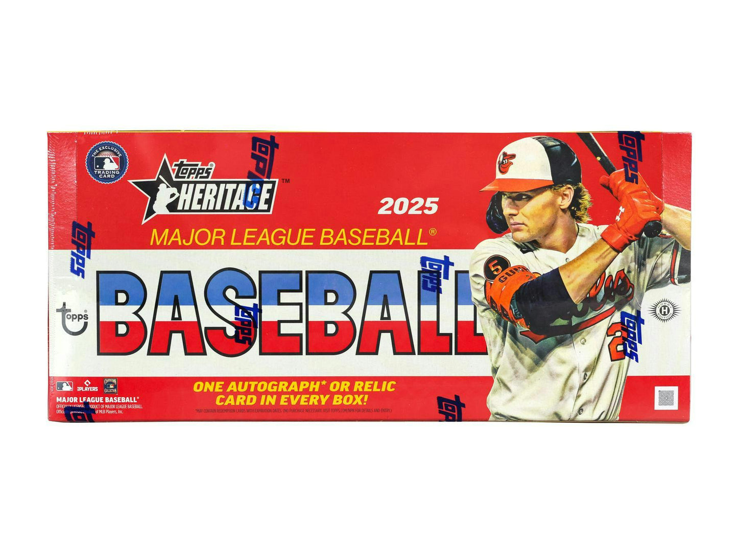 2025 Topps Heritage Baseball Hobby Box - Columbia Hobby - Sports Card Boxes - Toploaders - Card Savers